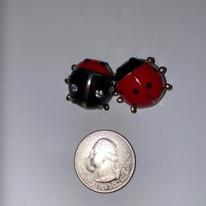 Vintage Double Ladybug Brooch Pin